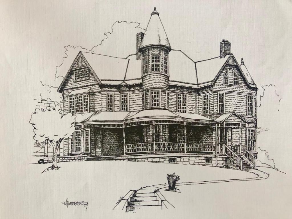 The Hancock House Bed & Breakfast Inn Dubuque Eksteriør bilde