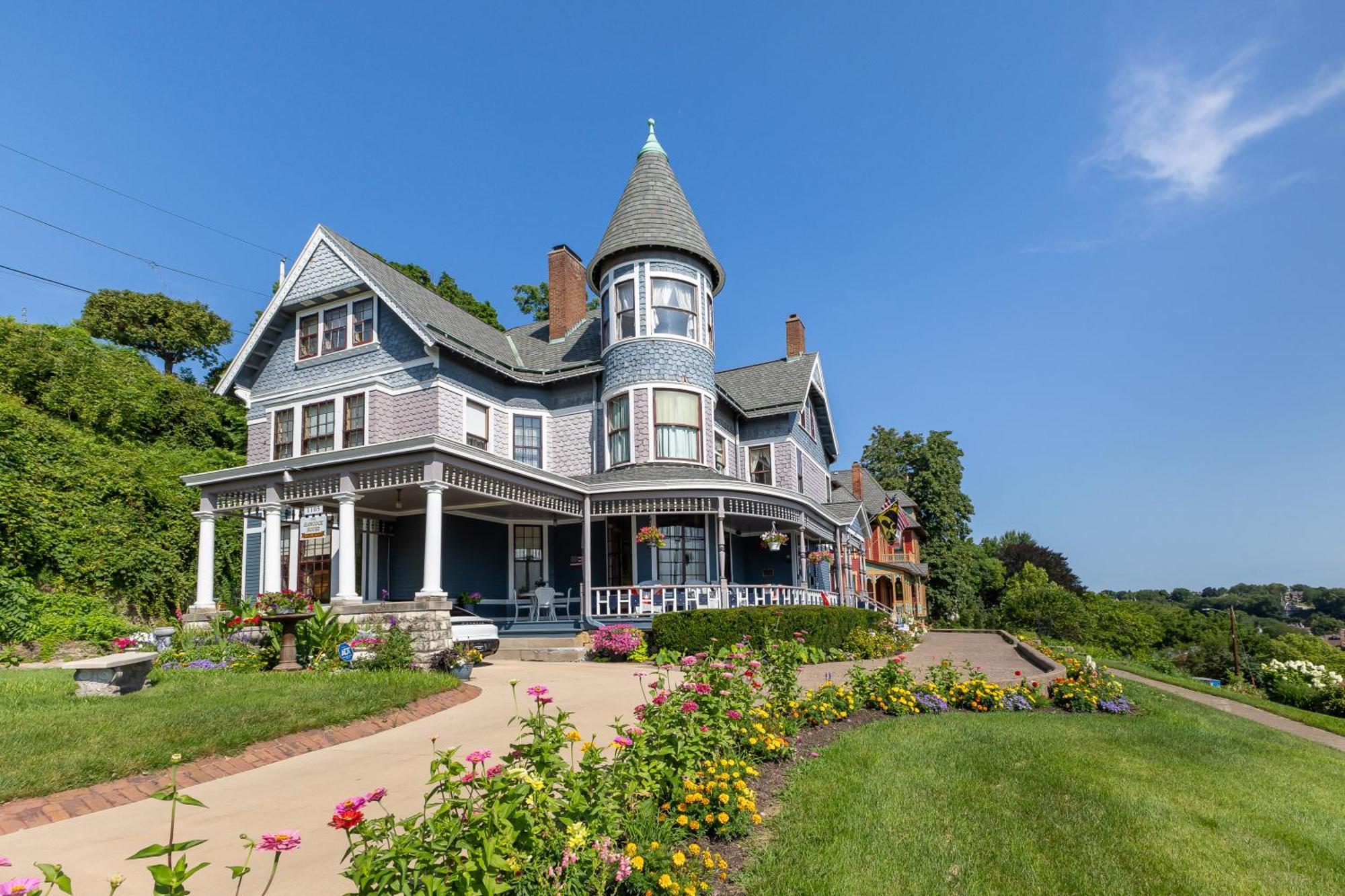 The Hancock House Bed & Breakfast Inn Dubuque Eksteriør bilde